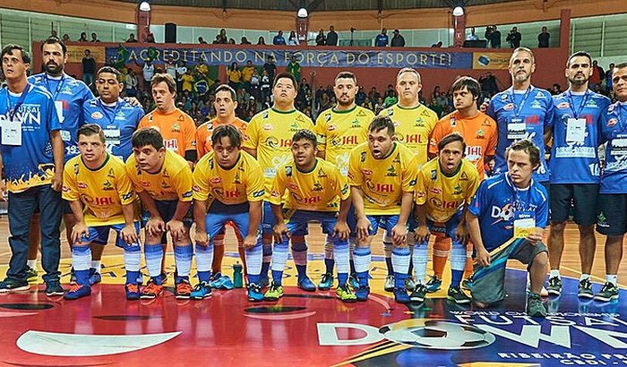 Seleção Brasileira lança ‘vaquinha’ para ir ao Mundial de Futsal Down